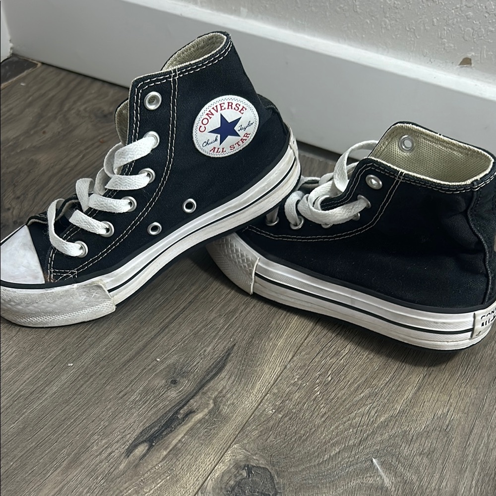 Converse All Star Black Canvas Sneakers
